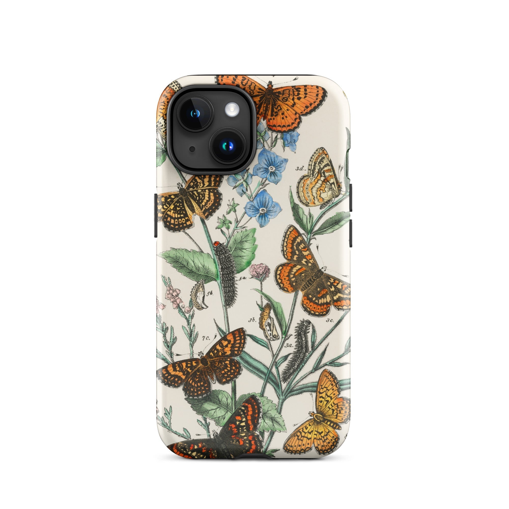 European Butterflies & Moths 2 William Forsell Kirby Iphone Case, 15 / Matte, Butterfly Patterned Phone Case