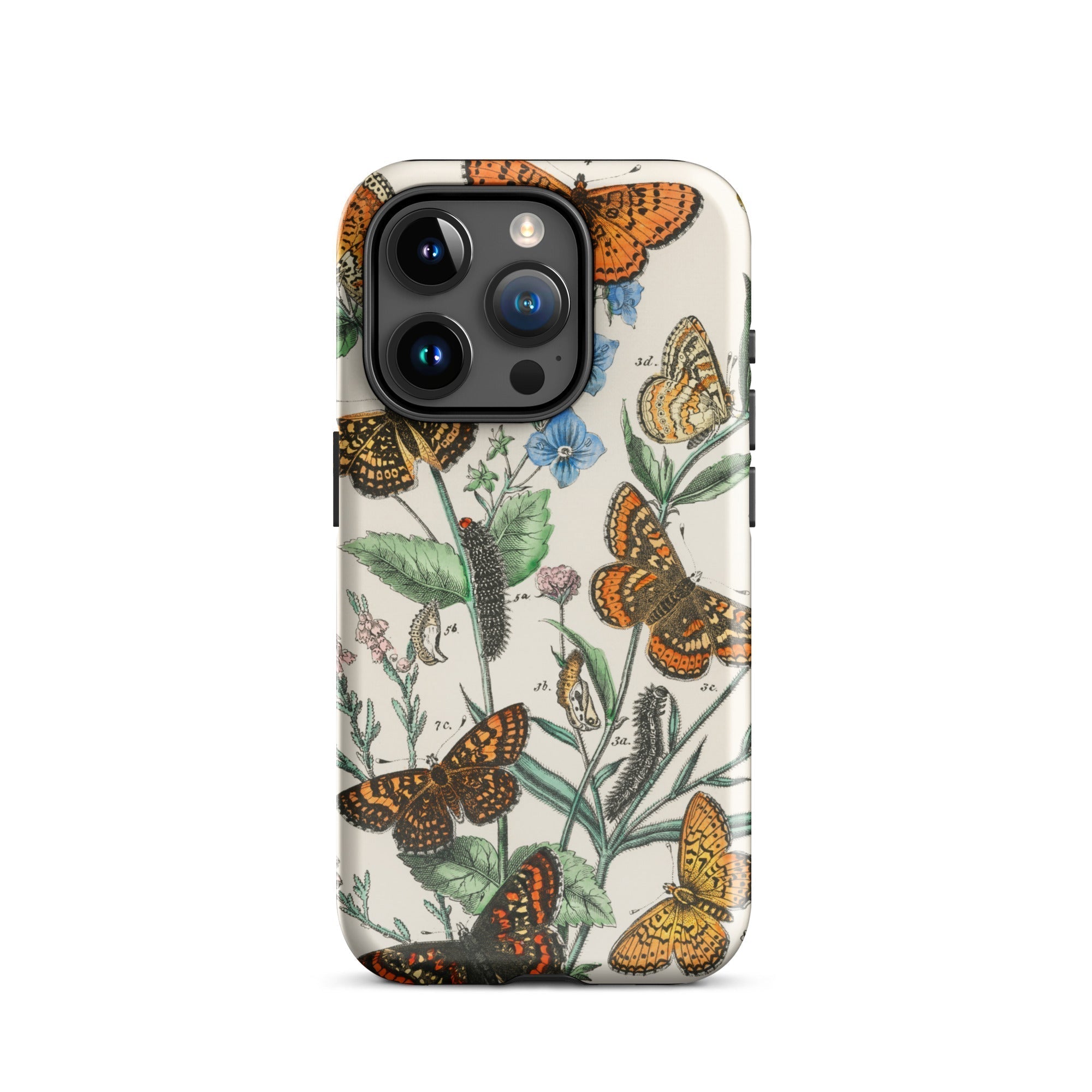 European Butterflies & Moths 2 William Forsell Kirby Iphone Case, 15 Pro / Matte, Butterfly Patterned Phone Case