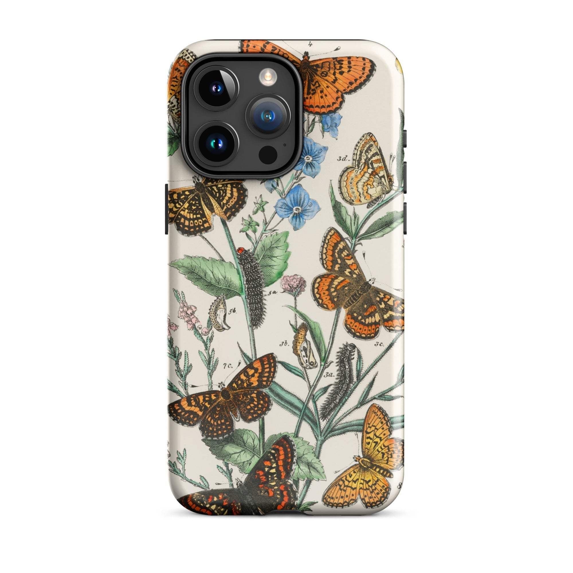 European Butterflies & Moths 2 William Forsell Kirby Iphone Case, 15 Pro Max / Matte, Butterfly Patterned Phone Case