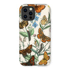 European Butterflies & Moths 2 - William Forsell Kirby Iphone Case, 12 Pro / Matte, Kite-713288648, Phone Case Vintage