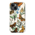 European Butterflies & Moths 2 - William Forsell Kirby Iphone Case, 13 / Matte, Kite-713288618, Phone Case Vintage