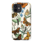 European Butterflies & Moths 2 - William Forsell Kirby Iphone Case, 12 / Matte, Kite-713288644, Smartphone Case Vintage