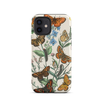 European Butterflies & Moths 2 - William Forsell Kirby Phone Case Iphone 12 / Matte Butterfly-patterned Phone Case William Forsell Kirby,