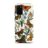 European Butterflies & Moths 2 - William Forsell Kirby Samsung Case, Galaxy S20 Plus / Matte, Phone Case Vintage Botanical Illustration
