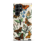 European Butterflies & Moths 2 - William Forsell Kirby Samsung Case, Galaxy S22 Ultra / Matte, Phone Case Vintage-style Butterfly Botanical
