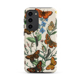European Butterflies & Moths 2 - William Forsell Kirby Samsung Case, Galaxy S23 Plus / Matte, Smartphone Case Vintage Botanical