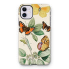 European Butterflies & Moths 3 - William Forsell Kirby Iphone Case, 11 / Matte, Iphone Case Vintage Botanical Butterfly Print Design