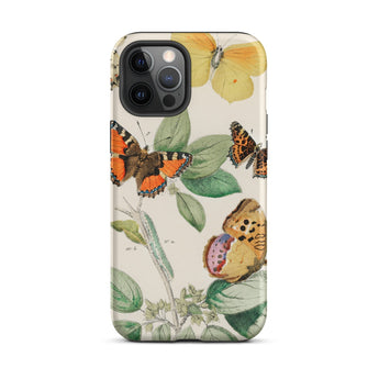 European Butterflies & Moths 3 - William Forsell Kirby Iphone Case, 12 Pro Max / Matte, Butterfly-patterned Phone Case