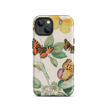 European Butterflies & Moths 3 - William Forsell Kirby Iphone Case, 13 / Matte, Butterfly-themed Phone Case