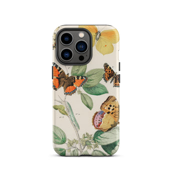European Butterflies & Moths 3 - William Forsell Kirby Iphone Case, 13 Pro / Matte, Butterfly-patterned Phone Case
