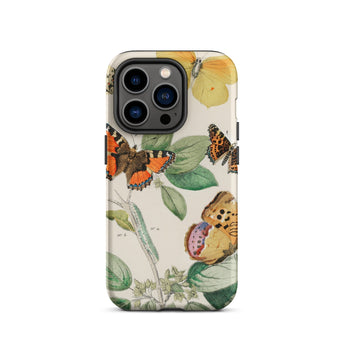 European Butterflies & Moths 3 - William Forsell Kirby Iphone Case, 14 Pro / Matte, Butterfly-patterned Phone Case