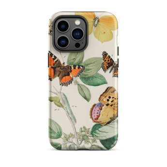 European Butterflies & Moths 3 - William Forsell Kirby Iphone Case, 14 Pro Max / Matte, Butterfly-patterned Phone Case