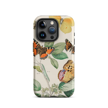 European Butterflies & Moths 3 - William Forsell Kirby Iphone Case, 15 Pro / Matte, Butterfly-patterned Phone Case