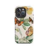 European Butterflies & Moths 3 - William Forsell Kirby Iphone Case, 16 Pro / Matte, Butterfly-patterned Phone Case