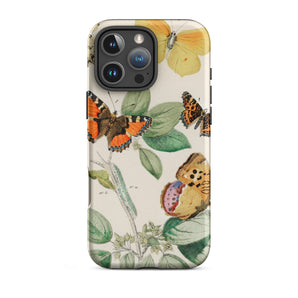 European Butterflies & Moths 3 - William Forsell Kirby Iphone Case, 16 Pro Max / Matte, Butterfly-patterned Phone Case