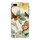 European Butterflies & Moths 3 - William Forsell Kirby Iphone Case, 8 Plus / Matte, Phone Case Vintage Botanical Butterfly Print Design