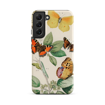 European Butterflies & Moths 3 - William Forsell Kirby Phone Case, Samsung Galaxy S22 Plus / Matte, Mobile Cases, Toby Leon