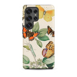 European Butterflies & Moths 3 - William Forsell Kirby Samsung Case, Galaxy S25 Ultra / Matte, Smartphone Case Vintage Butterfly Botanical