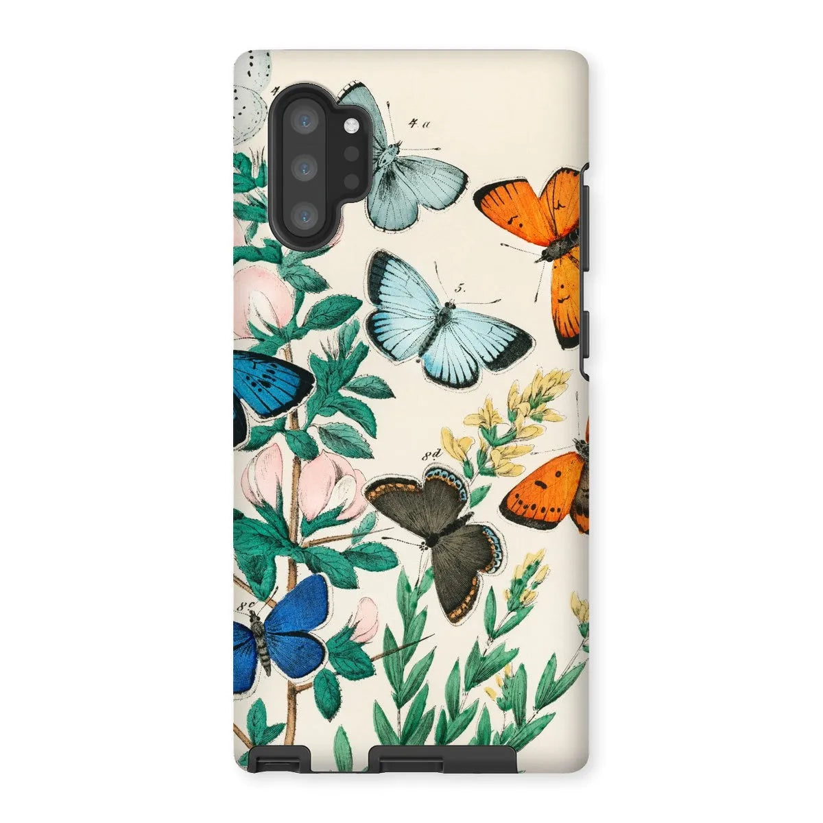 European Butterflies And Moths Art Phone Case - William Forsell Kirby - Samsung Galaxy Note 10p / Matte - Mobile Phone