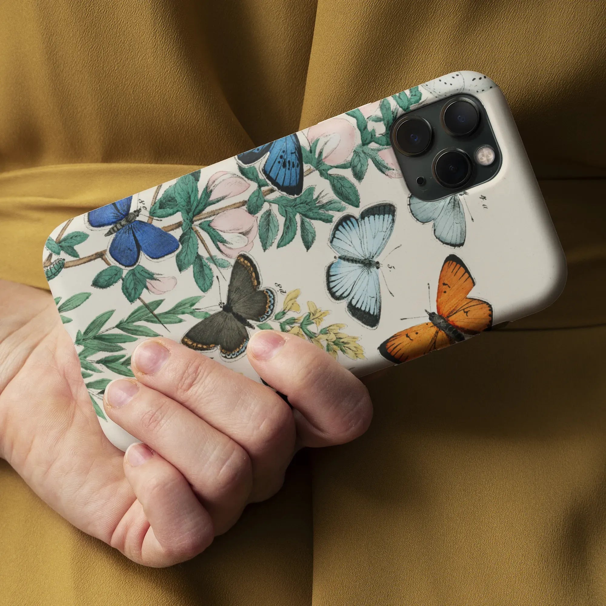 European Butterflies And Moths Art Phone Case - William Forsell Kirby - Mobile Phone Cases - Aesthetic Art