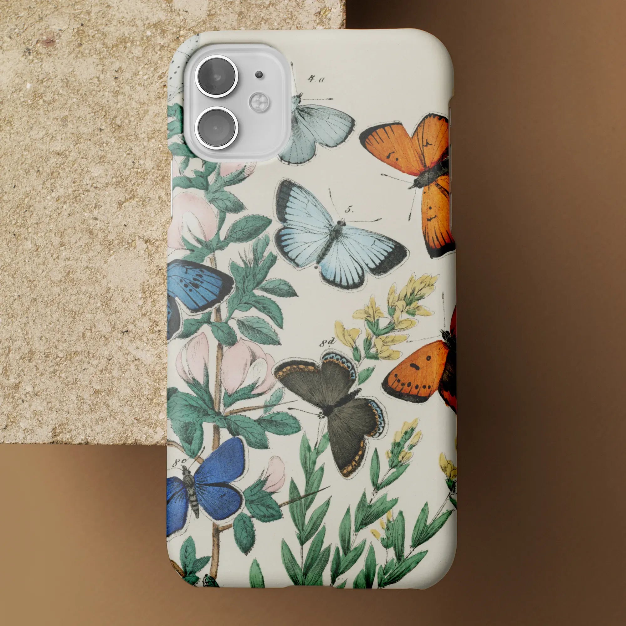 European Butterflies And Moths Art Phone Case - William Forsell Kirby - Mobile Phone Cases - Aesthetic Art