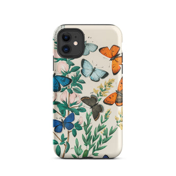 European Butterflies & Moths - William Forsell Kirby Iphone Case, 11 / Matte, Butterfly-patterned Phone Case