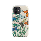 European Butterflies & Moths - William Forsell Kirby Iphone Case, 12 / Tough Phone, Butterfly-patterned Phone Case