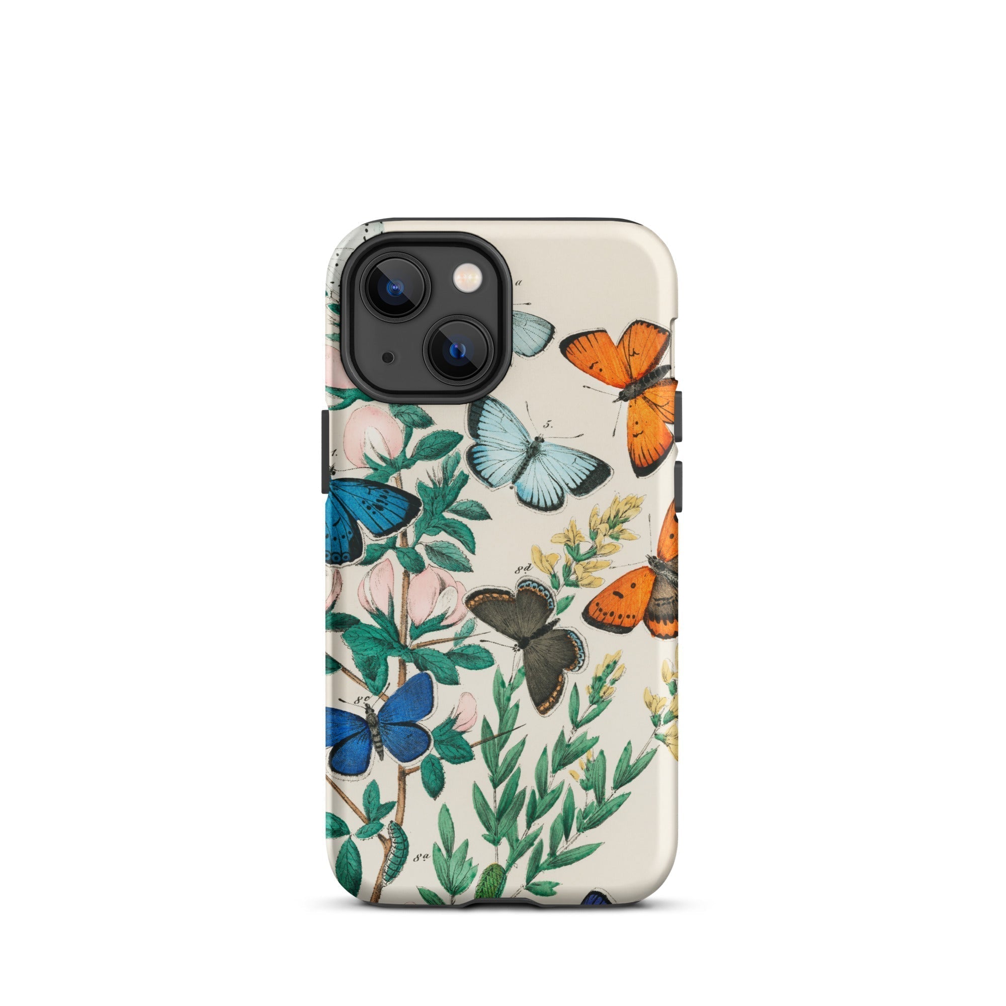 European Butterflies & Moths William Forsell Kirby Iphone Case, 13 Mini / Matte, Butterfly Patterned Phone Case