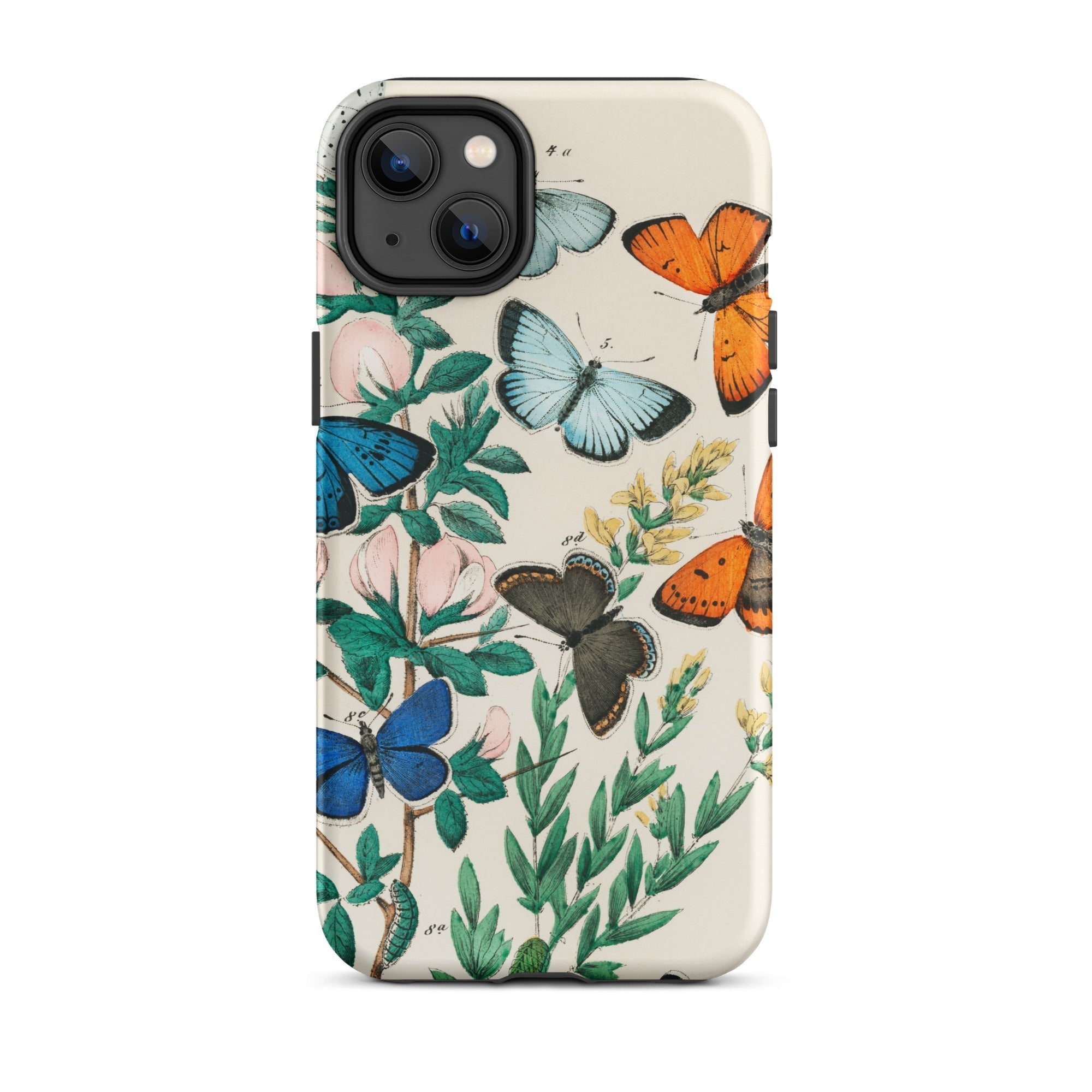 European Butterflies & Moths William Forsell Kirby Iphone Case, 14 Plus / Matte, Butterfly Themed Phone Case