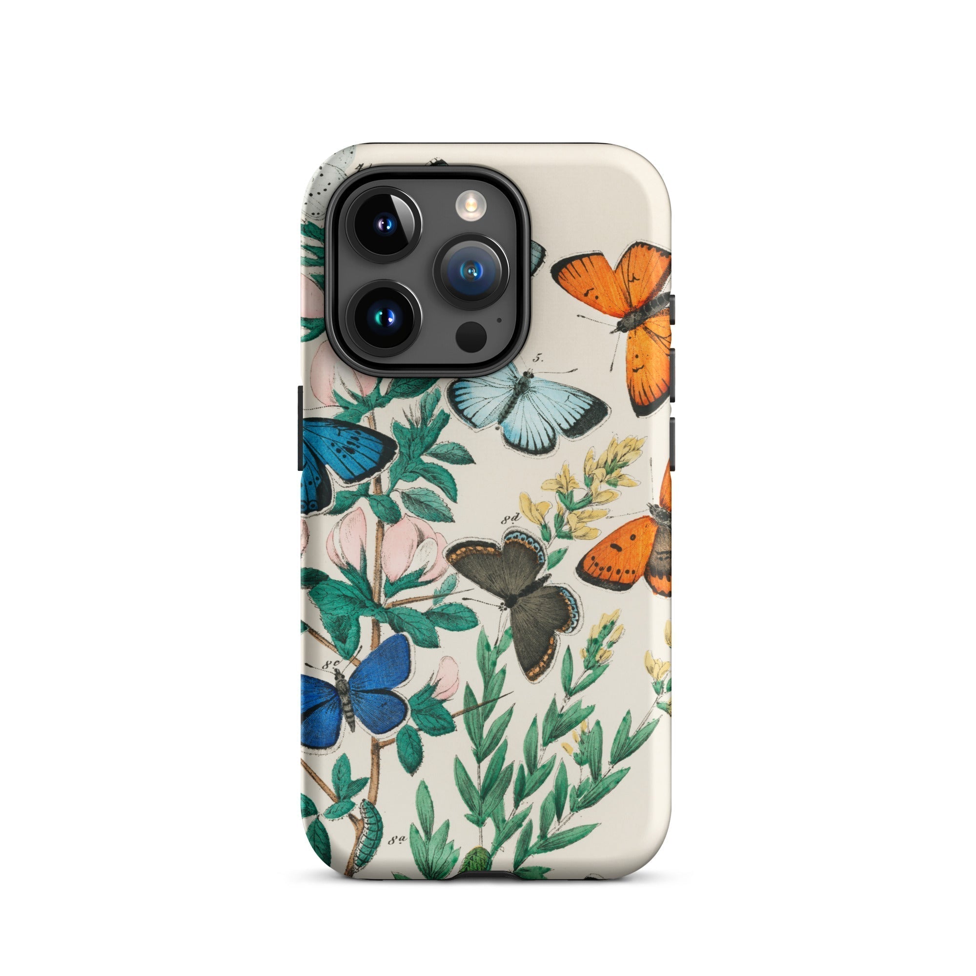 European Butterflies & Moths William Forsell Kirby Iphone Case, 15 Pro / Matte, Butterfly Themed Phone Case