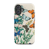 European Butterflies & Moths - William Forsell Kirby Iphone Case, 16 Plus / Matte, Butterfly-patterned Phone Case