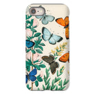 European Butterflies & Moths William Forsell Kirby Iphone Case, 8 / Matte, Phone Case Colorful Butterfly Floral Design