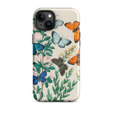 European Butterflies & Moths - William Forsell Kirby Phone Case Iphone 15 Plus / Matte Butterfly-patterned, Victorian Natural History