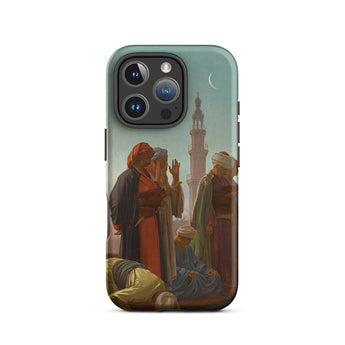 Evening Prayer Cairo - Jean-leon Gerome Iphone Case, 16 Pro / Matte, Phone Case Middle Eastern Scene