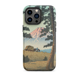 Evening at Tago Bay - Hasui Kawase Iphone Case, 14 Pro Max / Matte, Smartphone Case Japanese Landscape Design
