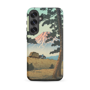 Evening at Tago Bay - Hasui Kawase Phone Case, Samsung Galaxy S25 Plus / Matte, Mobile Cases, Toby Leon