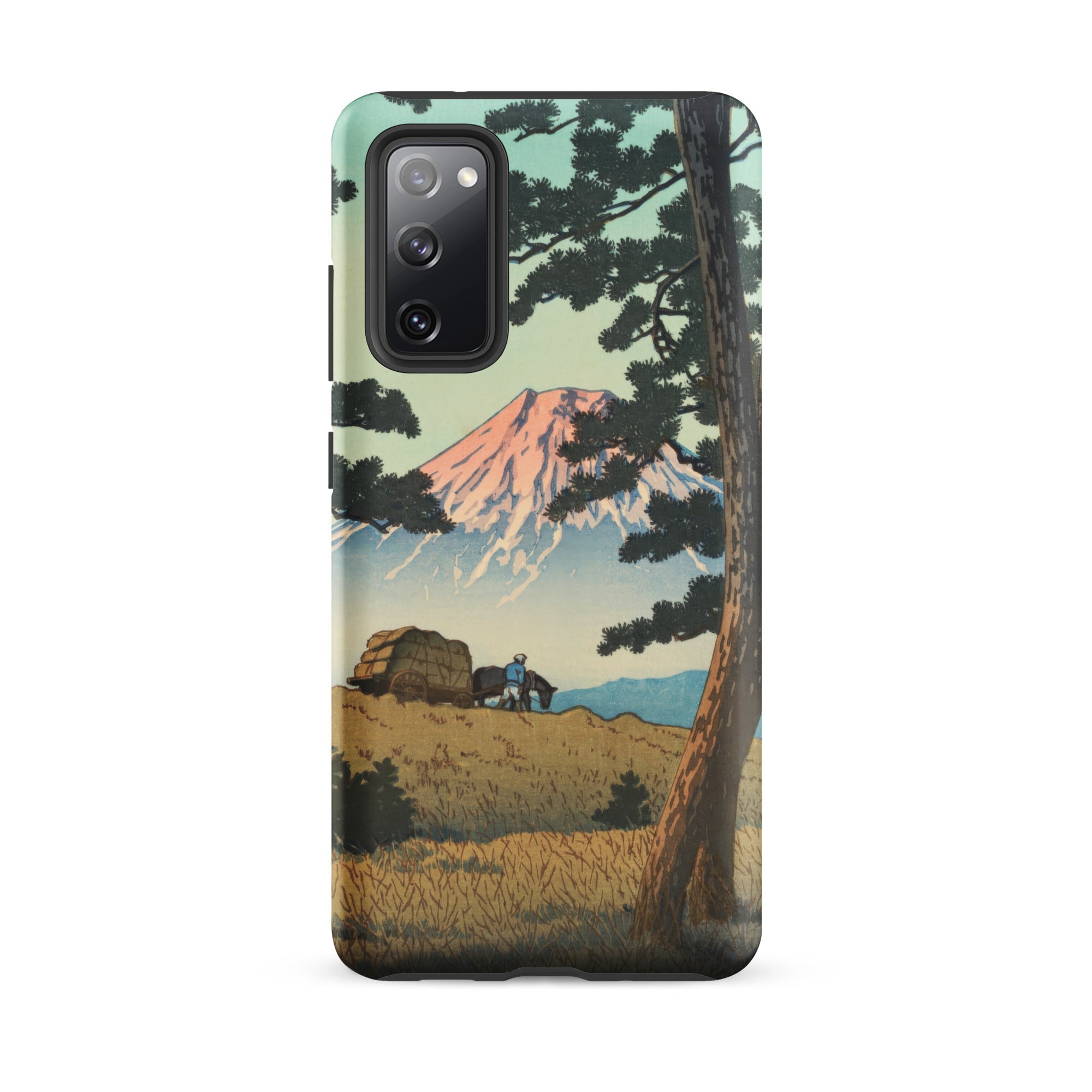 Evening at Tago Bay Hasui Kawase Samsung Case, Galaxy S20 Fe / Matte, Phone Case Scenic Japanese Landscape Design
