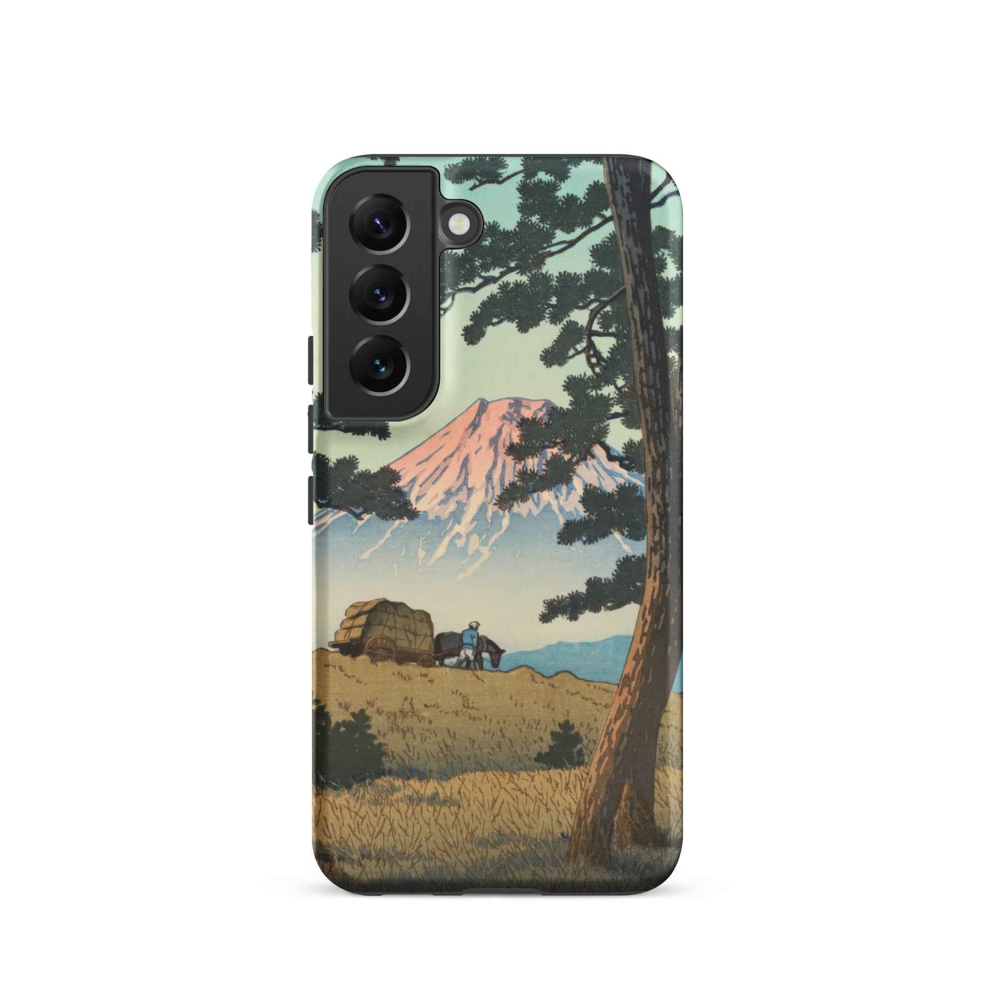 Evening at Tago Bay Hasui Kawase Samsung Case, Galaxy S22 / Matte, Smartphone Case Japanese Landscape Painting Design