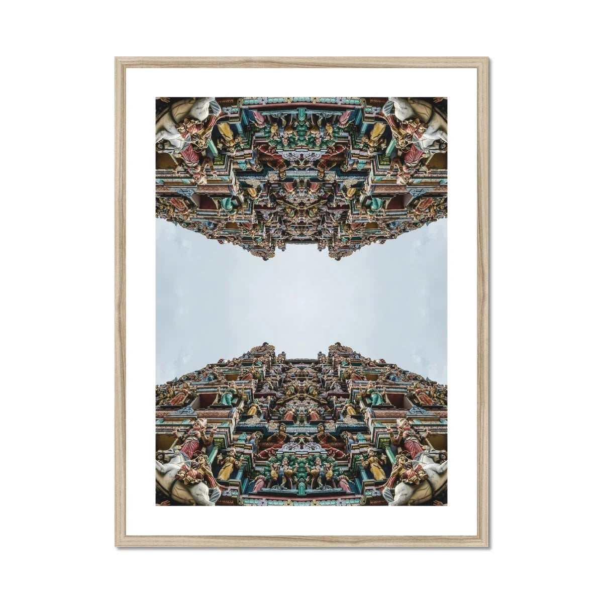 Every Deity - South Indian Temple Op Art Print