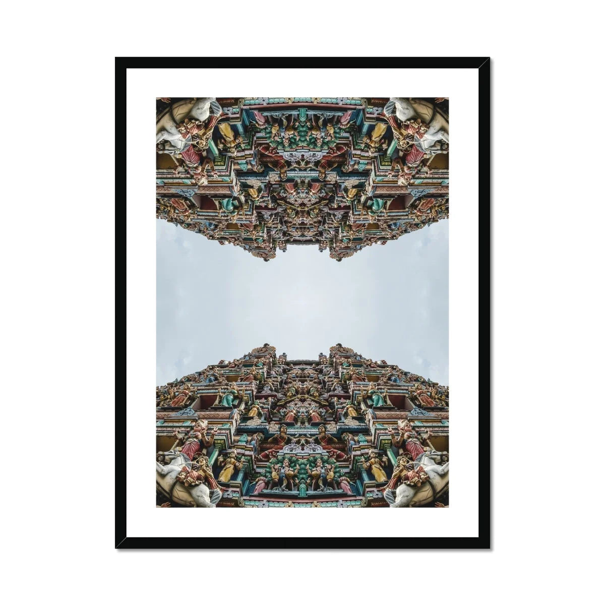 Every Deity - South Indian Temple Op Art Print