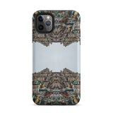Every Deity - Trippy South Indian Temple Iphone Case 11 Pro Max / Matte Temple-themed Smartphone, Mesmerizing, Showcasing Kuala Lumpur’s