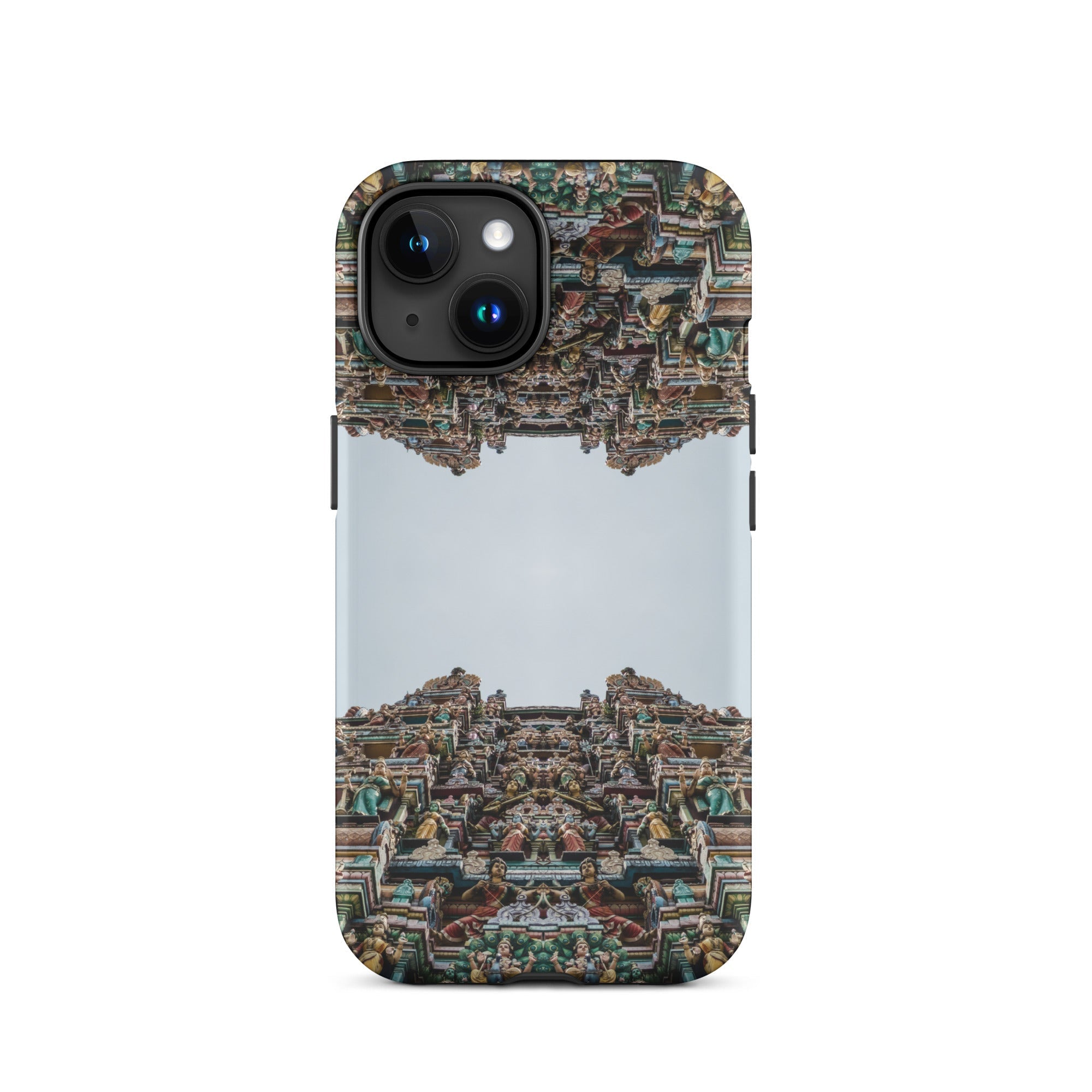 Every Deity Trippy South Indian Temple Iphone Case, 15 / Matte, Ornate Temple Themed Phone Case