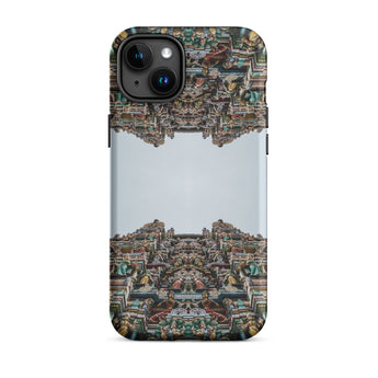 Every Deity - Trippy South Indian Temple Iphone Case, 15 Plus / Matte, Phone Case Temple Design