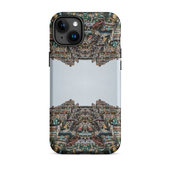 Every Deity - Trippy South Indian Temple Iphone Case 15 Plus / Matte Phone Case Temple Design South Indian Temple, Mesmerizing Iphone Case,
