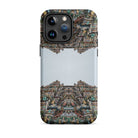 Every Deity Trippy South Indian Temple Iphone Case, 15 Pro Max / Matte, Phone Case Temple Facade Design
