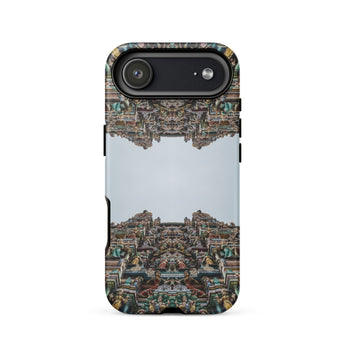 Every Deity - Trippy South Indian Temple Iphone Case 17 Air / Matte Samsung Galaxy z Flip3 Phone Case Unique Abstract South Indian Temple,
