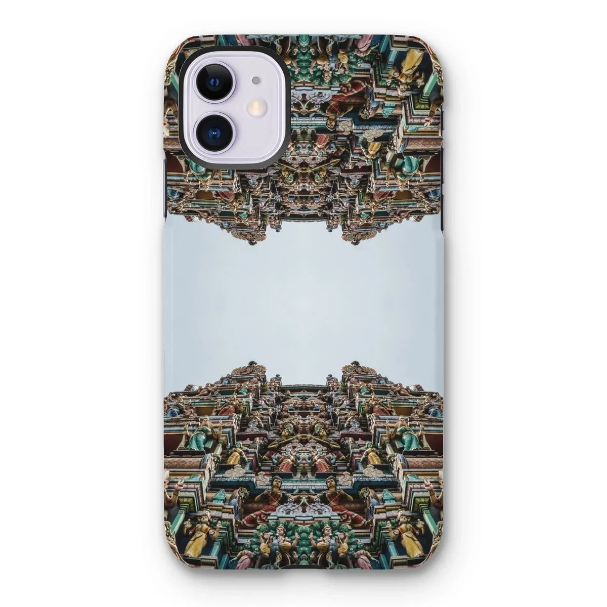 Every Deity - Trippy South Indian Temple Iphone Case 11 / Matte Mobile Phone Cases