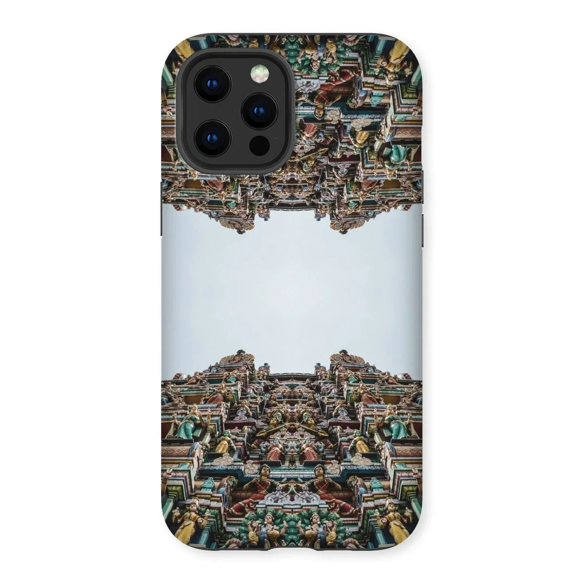 Every Deity - Trippy South Indian Temple Iphone Case 12 Pro Max / Matte Mobile Phone Cases