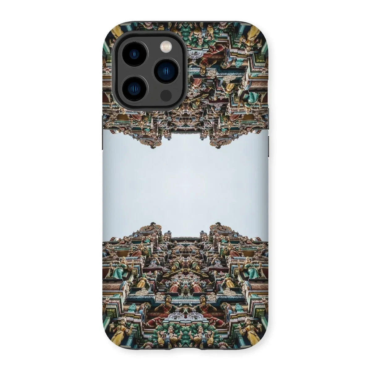 Every Deity - Trippy South Indian Temple Iphone Case 14 Pro Max / Matte Mobile Phone Cases