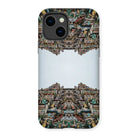 Every Deity - Trippy South Indian Temple Iphone Case - 14 / Matte